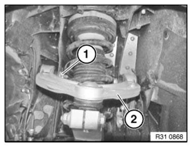 Struts W. Rubber Mounts